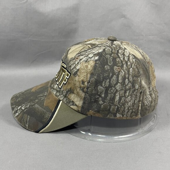 NWTF Strapback Cap Hat OC Outdoor Realtree Green Camouflage Turkey Hunting Mens - Picture 4 of 14